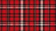 Tartan seamless pattern background in red. Check plaid textured graphic design. Checkered fabric modern fashion print. New Classics: Menswear Inspired concept. Trendy Tile for Wallpaper, textile.
