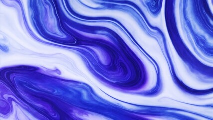  Purple and Blue dynamic background mixing liquid paints art. Modern futuristic pattern marble translucent colors texture