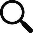 © Faisal - Explore or find flat icon. Search magnifying glass for apps and websites vector sign