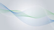 © Badi - Green blue and gray curve line background wallpaper vector image for presentation