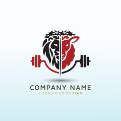 Sticker - gym logo for high end business and entrepreneur individuals