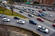 Heavy traffic In Atlanta Georgia 