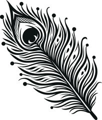 Sticker - Peacock Feather