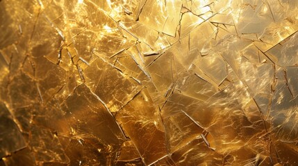 Wall Mural - gold foil background.