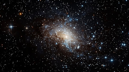 Wall Mural - background with stars and galaxy
