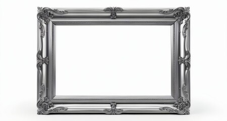 Sticker -  Elegant, empty picture frame, ready for your masterpiece