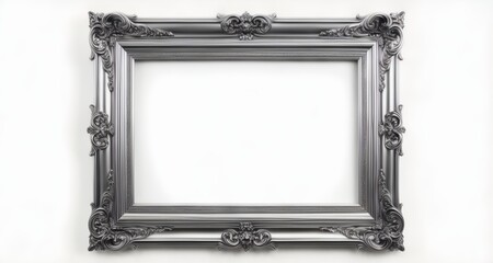 Sticker -  Elegant empty frame, ready to hold a masterpiece