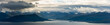 222 Peaks Varden viewpoint  Molde Town, Norway Beautiful Panorama