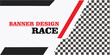Racing red background, vector design
