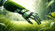 Green technology conceptual design robotic hand