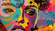 © Khritthithat - Colorful Abstract Portrait of a woman