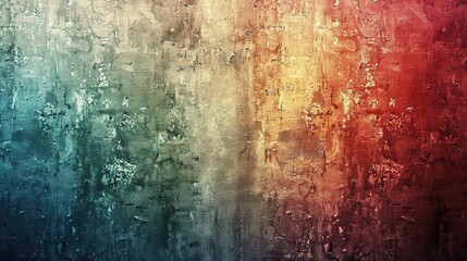 Canvas Print - Grunge colorful background