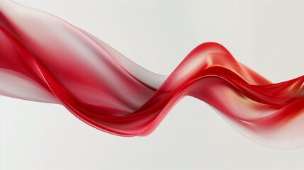 Wall Mural - Abstract 3D wavy background.