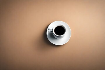 Wall Mural - coffee cup on a table