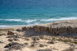 Sanddünen aus Wüstensand bei Norte Baia - Kap Verde
