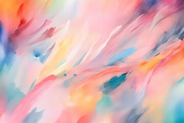 Canvas Print - abstract watercolor background