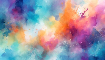 Wall Mural - abstract watercolor background