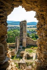 Canvas Print - Divin castle ruins, Slovakia