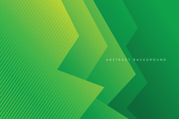 Abstract green light and dark color gradient background. Modern minimalist background design template.