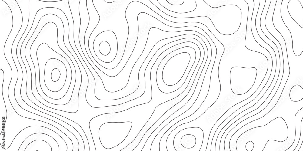 Topographic map background geographic line map with elevation ...