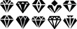 © master2d - Set of vector diamonds