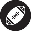 rugby glyph icon
