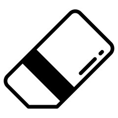 Sticker - eraser icon