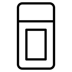 Poster - eraser icon