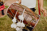Fototapeta Paryż - Cérémonie indienne et ambiance musicale au tambour traditionnel