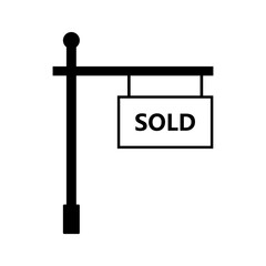 Sticker - Sold sign