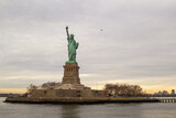 Fototapeta  - Liberty statue at the afternoon