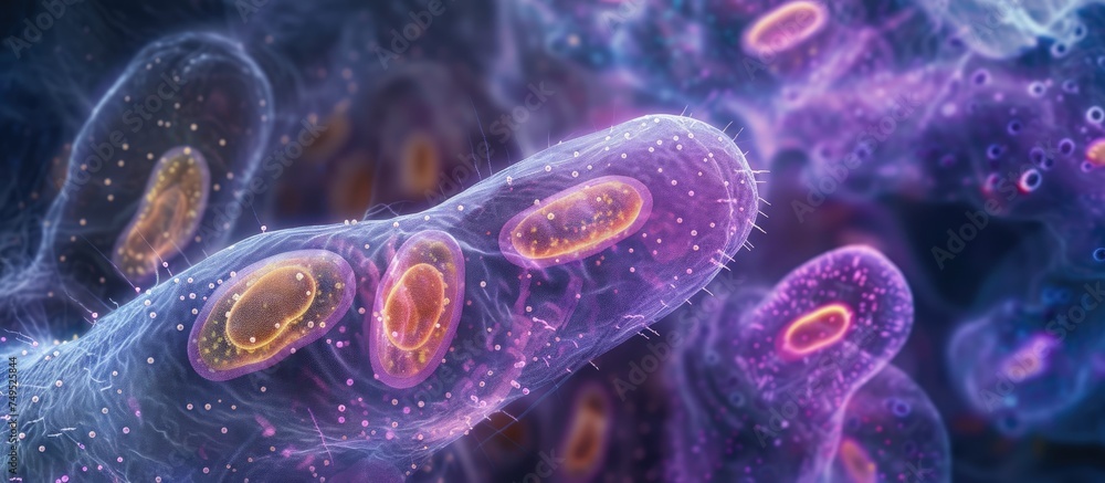 Cell Thumbnail The image shows a detailed close up view of a modern cell phone ...