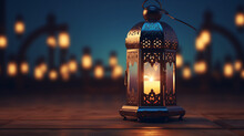 Muslim Holy \Month Ramadan Kareem Ornamental