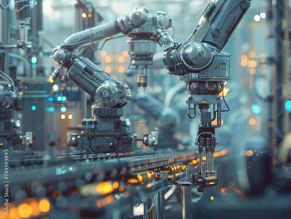 The heart of industry a network of machines programmed and controlled ...