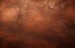 grunge background with effect, copper cuparos (mineral dark background. Color gradient. Light spot. Matte, shimmer. Brushed, rough, grainy, rough surface for placing products and websites, articles, c