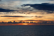 Sonnenuntergang über dem Karibischen Meer