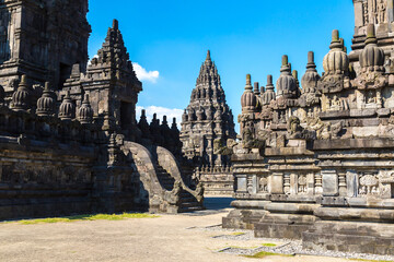 Sticker - Prambanan temple in Yogyakarta