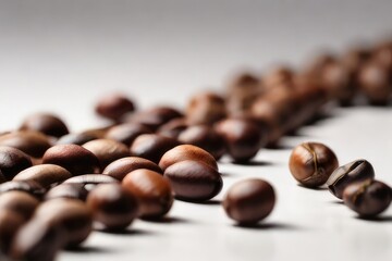 Wall Mural - coffee beans background