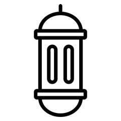 Wall Mural - lantern icon 