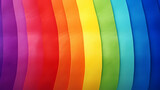 Fototapeta Tęcza - Empty rainbow colored striped background