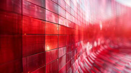 Wall Mural - Abstract red background