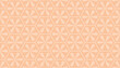Seamless pink hexagonal floral pattern vector