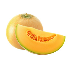 Wall Mural - Melon Isolated on transparent background