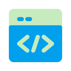 programming Duo tone icon