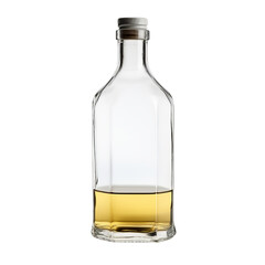 Wall Mural - A blank glass vinegar bottle isolated on transparent background, png