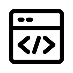programming line icon