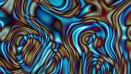 Leinwandbilder - Colorful Seamless Fluid Art Abstract Background. animation. Loop animation