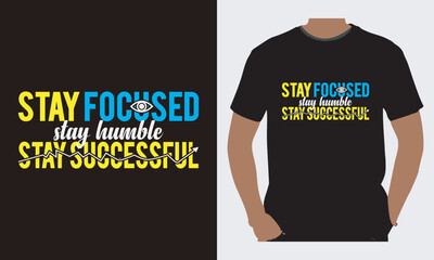 success typography t-shirt design, Urban style t-shirt design, Motivational typography t-shirt design