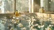 © danter - Luxurious Bath Time with Aromatherapy Oils and Orchids
