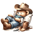 Cowboy Teddy Bear | Vintage Plush Toy for Western-Themed Decor
Adorable Teddy Bear Cowboy | Cute Stuffed Animal in Cowboy Hat
Rustic Cowboy Teddy | Childhood Toy for Nostalgic Western Charm